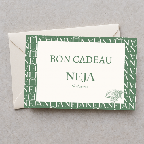 Bon cadeau NEJA Pâtisserie