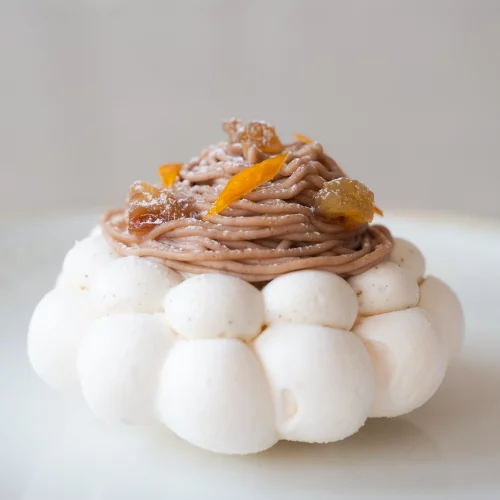 Mont Blanc Mandarine - NEJA Pâtisserie - Vue 1