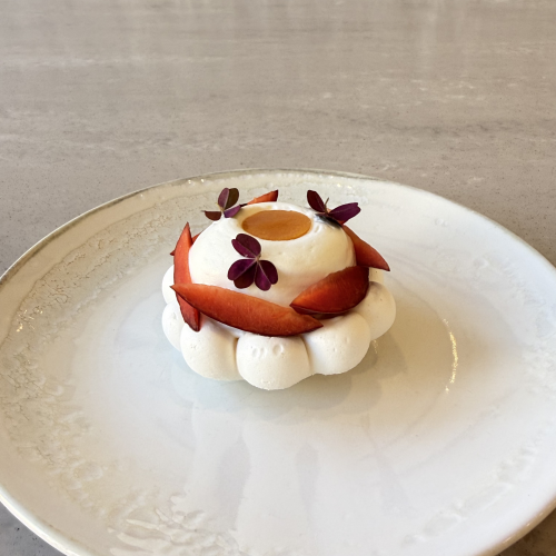 Pavlova Abricot - NEJA Pâtisserie