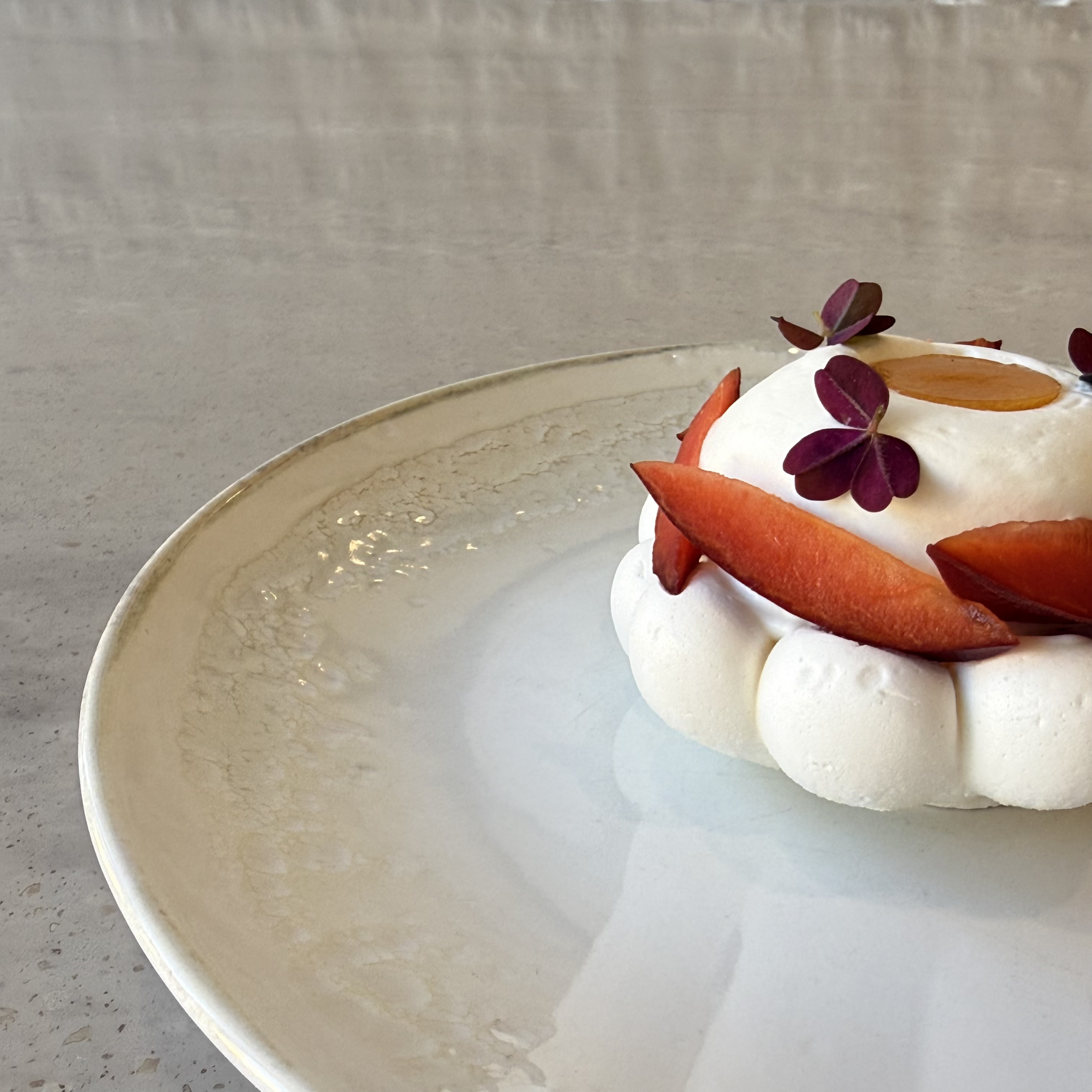 Pavlova Abricot - NEJA Pâtisserie - Vue 2