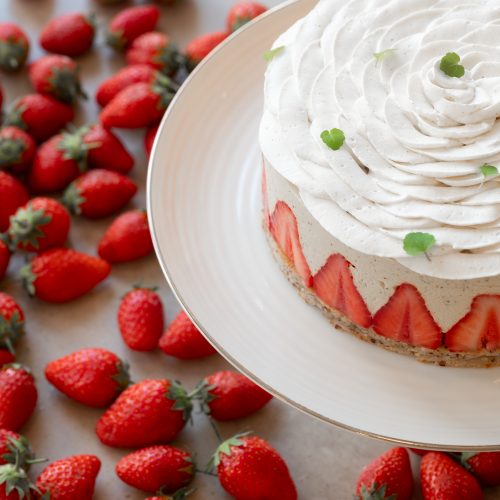Fraisier Fêtes des mères NEJA Pâtisserie Vue 1